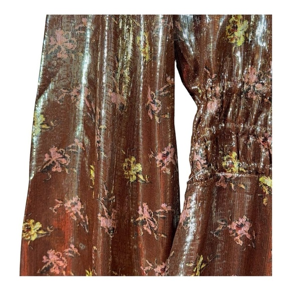 Paige Noah Metallic Dress NWT - Picture 6 of 9
